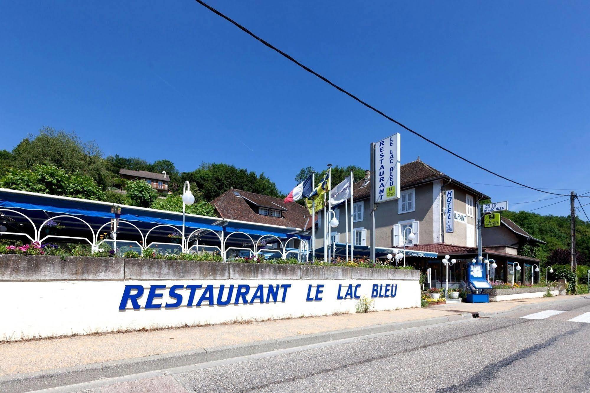 Hotel Le Lac Bleu Charavines Exterior photo